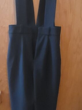 ASOS Black Suspender Tailored Pants